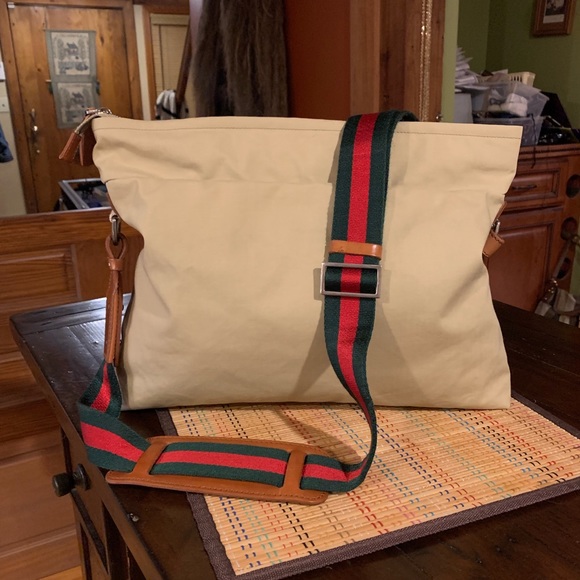 ❗️SOLD on ♏️❗️ GUCCI MESSENGER Unisex RARE Travel in Style💥♥️🔥 Beautiful - Picture 14 of 16